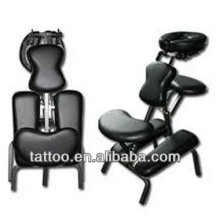 Chaise de tatouage réglable noir Tattoo Bed